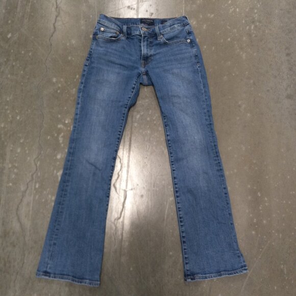 Lucky Brand Mid Rise Sweet Boot Jeans Womens 2/26 Ankle - Picture 1 of 6